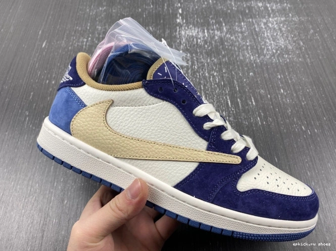 Rep AIR 1 JORDAN SCOTT DM7866-808 X CUSTOM TRAVIS 0704